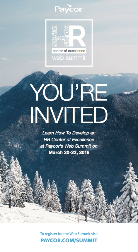HR Center of Excellence Web Summit Image