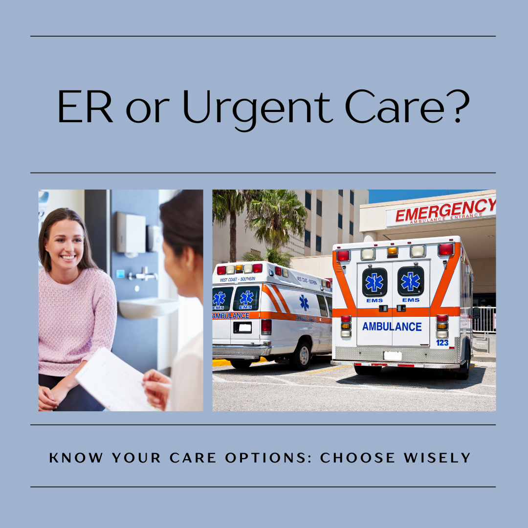 ER vs Urgent Care: How to Choose the Right Care for Your Medical Needs Image